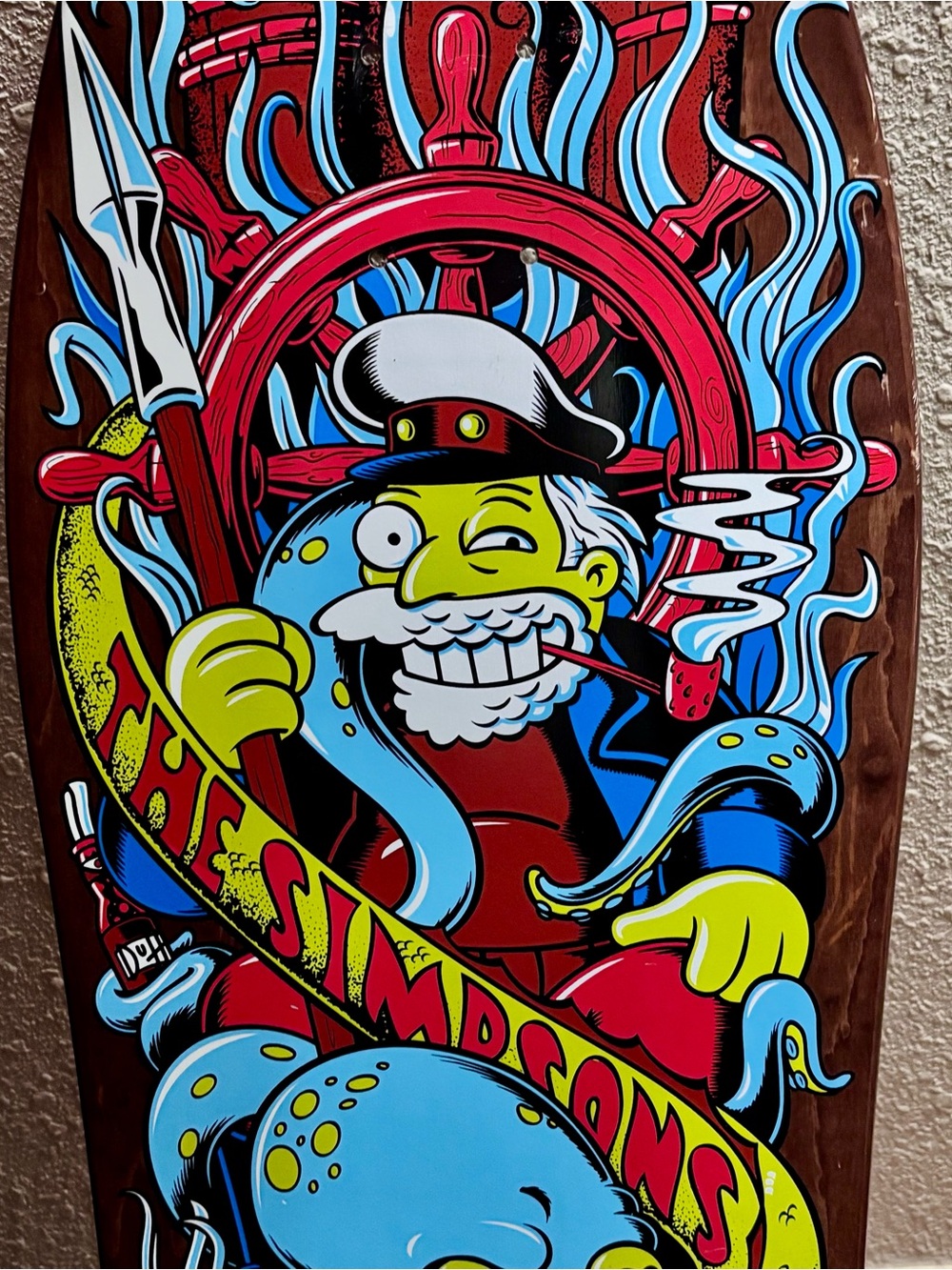 Santa Cruz x Simpsons Skateboard Deck RARE Collectible Excellent Condition